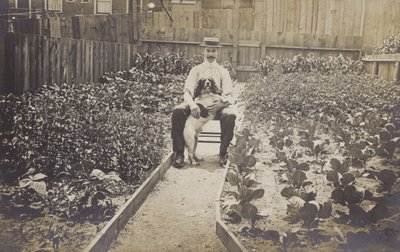 Grönsaksträdgård (svartvitt foto) av English Photographer