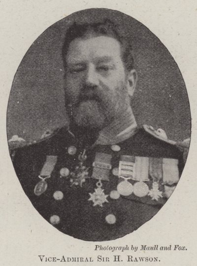Viceamiral Sir H Rawson av English Photographer