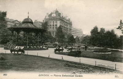 Victoria Embankment Gardens, London av English Photographer