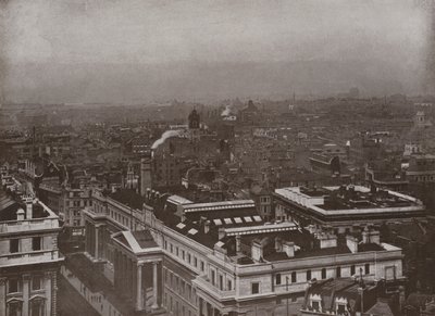 Utsikt från Golden Gallery, St Pauls, med utsikt över nordost av English Photographer
