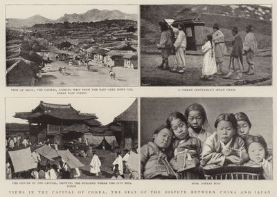 Utsikter i Koreas huvudstad, sätet för tvisten mellan Kina och Japan av English Photographer