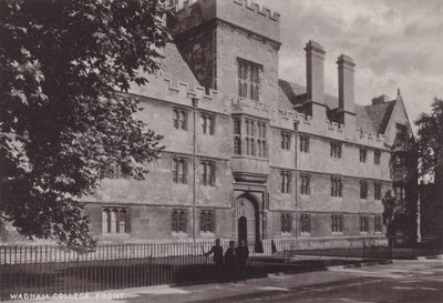 Wadham College, Front av English Photographer