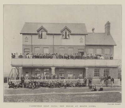 Wakefield Golf Club, New House på Heath Links av English Photographer