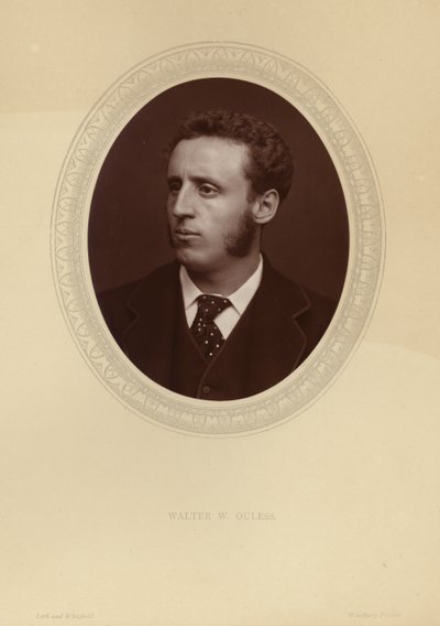 Walter William Ouless, brittisk porträttmålare av English Photographer
