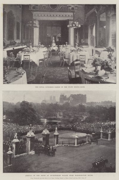 Bröllop av prinsessan Maud av Wales och prins Charles av Danmark av English Photographer