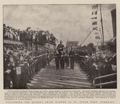 Välkomna Queens Prize-vinnaren på St Peter Port, Guernsey av English Photographer