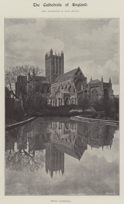 Wells katedral av English Photographer