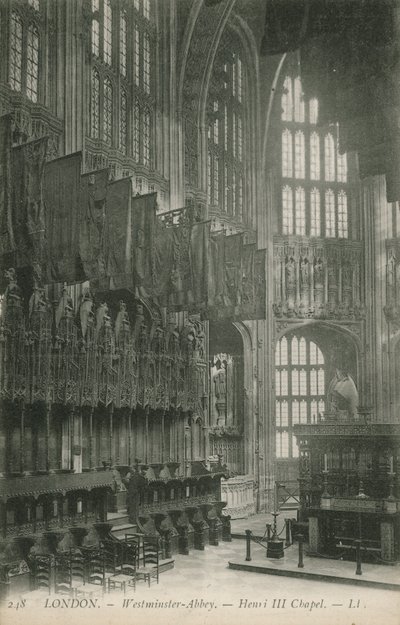 Westminster Abbey, Henry III Chapel av English Photographer