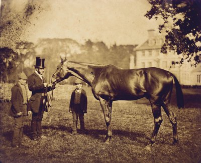 Wild Dayrell, vinnare av Derbyt 1856 av English Photographer