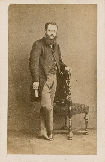 Wilkie Collins av English Photographer