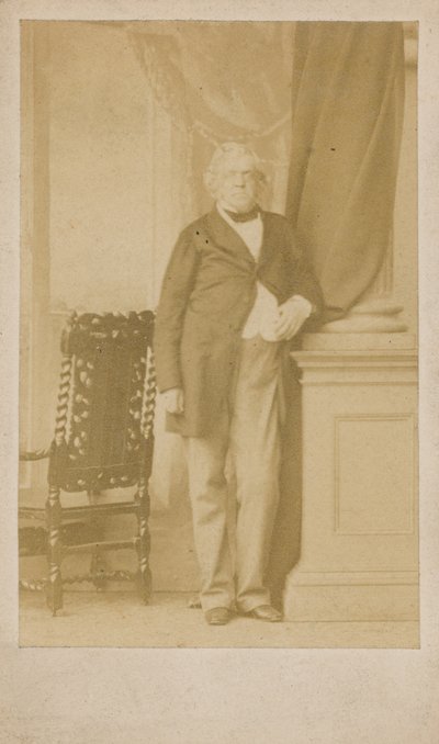 William Makepeace Thackeray av English Photographer