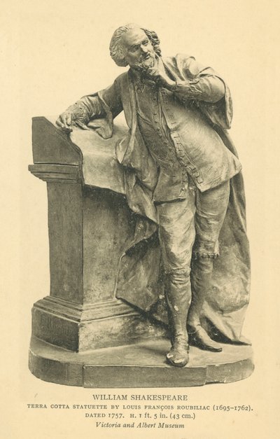 William Shakespeare, engelsk dramatiker (svartvitt foto) av English Photographer