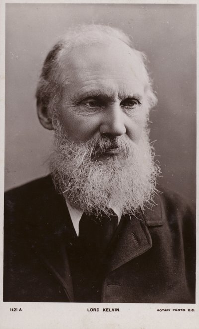 William Thomson, 1:e baron Kelvin (1824-1907), brittisk fysiker och ingenjör av English Photographer