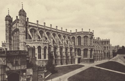 Windsor Castle, utsidan av St George