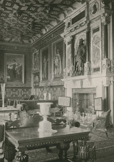 Winter Drawing Room, Hatfield House av English Photographer