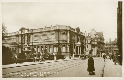Wolverhampton Art Gallery, Lichfield Street (s/v foto) av English Photographer