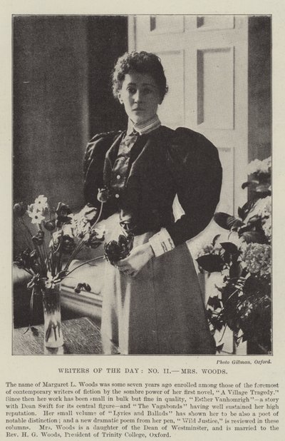 Dagens författare, Mrs Woods av English Photographer