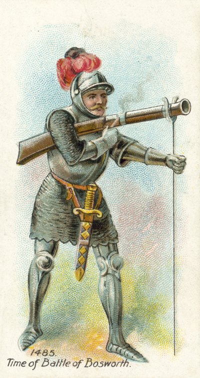 1485, tiden för slaget vid Bosworth av English School