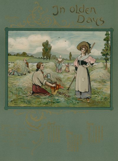 1905 års kalender med vers av Alfred Austin av English School