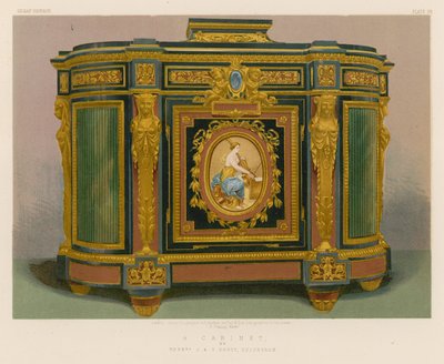 A Cabinet av Mrs J och T Scott, Edinburgh av English School