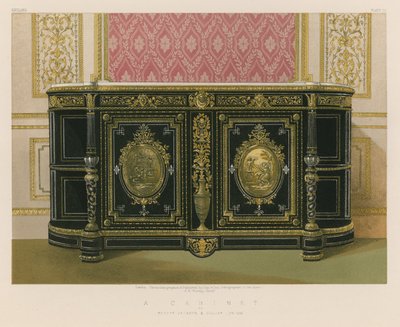 A Cabinet av Mrs Jackson och Graham, London av English School