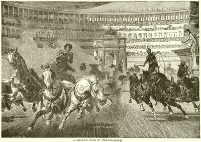 Ett vagnslopp i Colosseum av English School