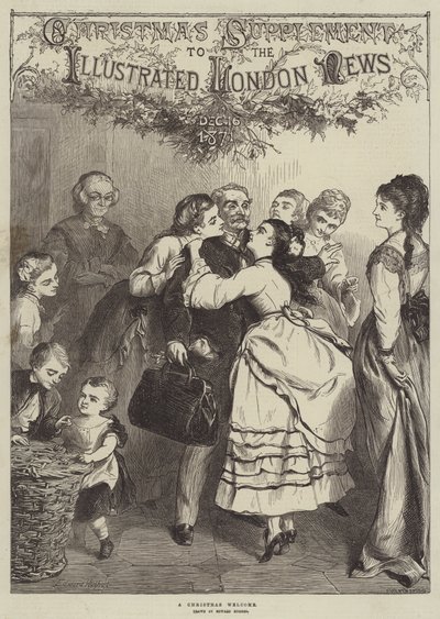 A Christmas Welcome (gravyr) av English School