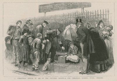 Ein Weihnachtsappell zugunsten des Victoria-Krankenhauses für Kinder von English School