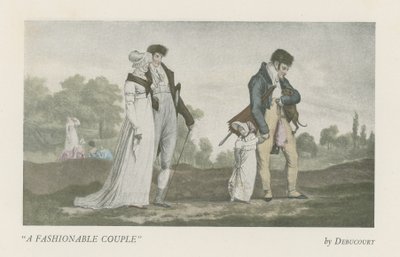 Ein modisches Paar von English School