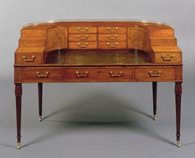 Ett skrivbord i George III Carlton House, ca 1800 (trä) av English School