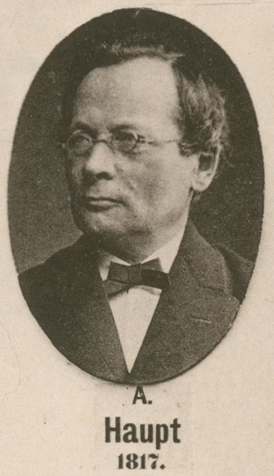 A. Haupt (gravyr) av English School