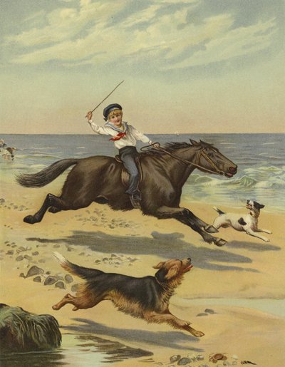 A Morning Gallop  av English School