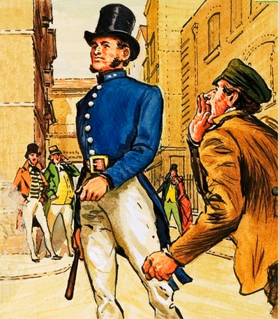 En "Peeler" eller polis av English School