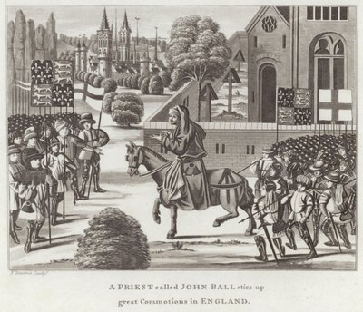 En präst som heter John Ball sätter igång Great Commotions i England av English School