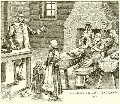 En primitiv New England School av English School