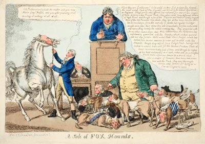 En försäljning av Fox Hounds av English School
