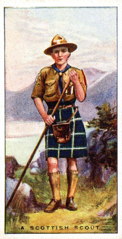 En skotsk scout, 1929 av English School