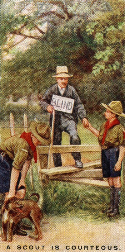 A Scout is Courteous, 1929 av English School