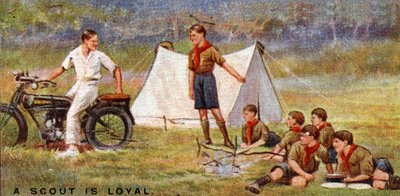 En scout är lojal, 1929 av English School