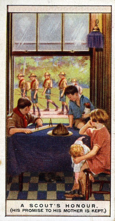 En Scouts ära är att lita på, 1929 av English School