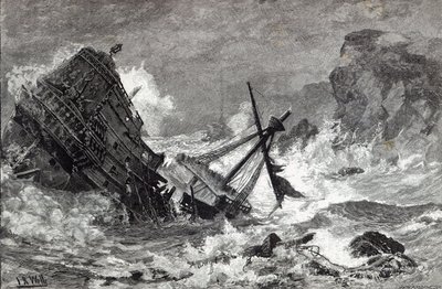 En septemberstorm, 1588, från 