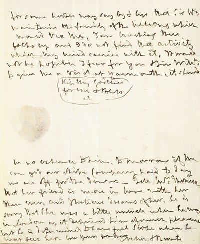 Ett signerat signerat brev till Lady Hamilton, 1801 av English School