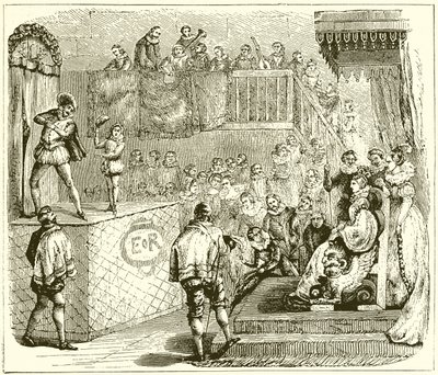Ett scenspel på 1500-talet av English School