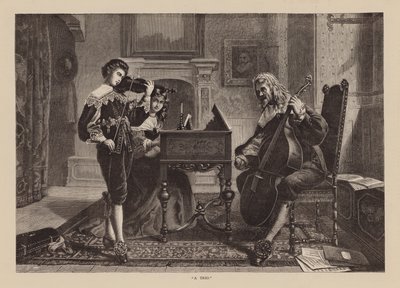"A Trio" (gravyr) av English School