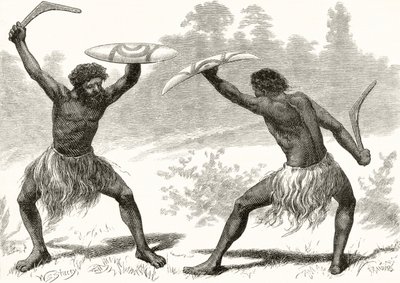 A Waddy Fight, från 