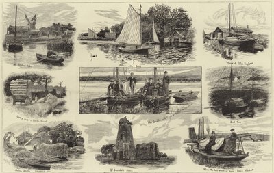 En kryssning på Norfolk Broads av English School