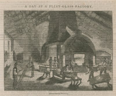 En dag på en flintglasfabrik av English School
