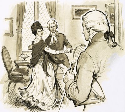 En vän som kallade Mozart för att dansa för att hålla sig varm. av English School