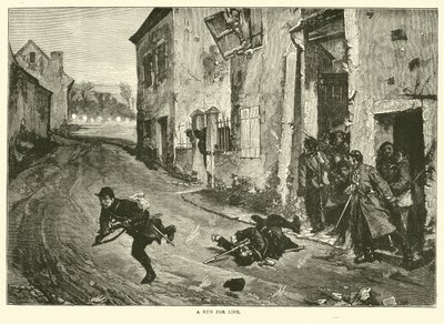 En löpning för livet, maj 1871 av English School