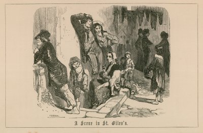 En scen i St Giles av English School